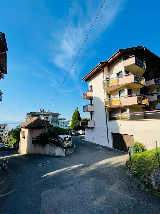 F2 Pres Debarcadere, En Centre Ville, Des Thermes Evian Les Bains 2 Etoiles Exteriér fotografie