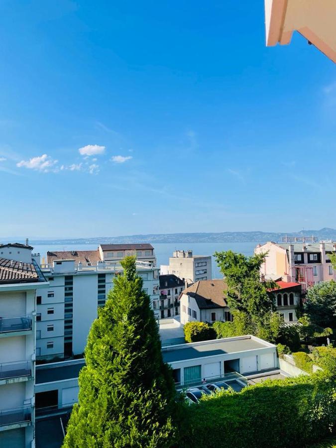 F2 Pres Debarcadere, En Centre Ville, Des Thermes Evian Les Bains 2 Etoiles Exteriér fotografie